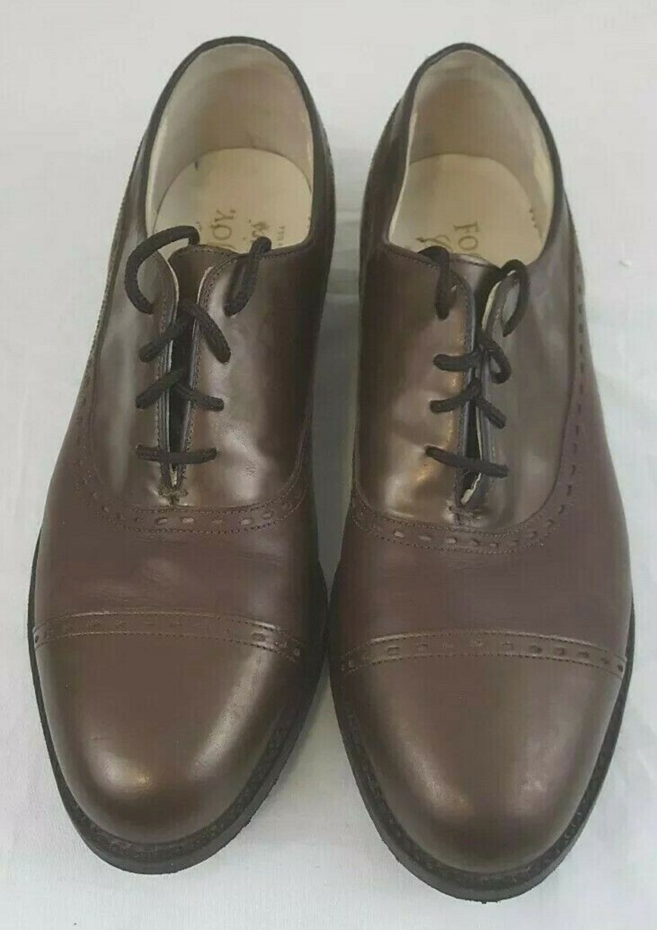 FOOTJOY CLASSICS Womens Cap Toe Soft Spikes Golf Shoes Size 9.5 B Style# 90522